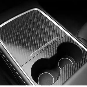 Carbon Fiber Car Center Console Cover